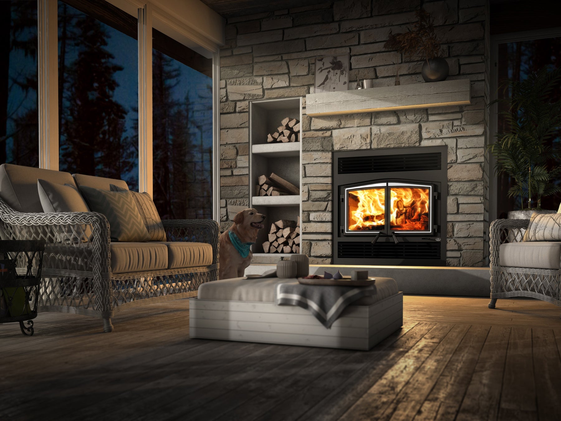 INSTALLATION AND MAINTENANCE GUIDE FOR WOOD FIREPLACES