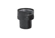 DuraVent Adapter DuraVent - Appliance Adapter/Increaser Harmon  3" - 4" (black) 3PVP-X4ADHB