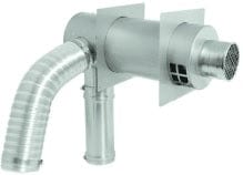 DuraVent Concentric Wall Kit DuraVent 3"-5" Sealed Combustion Appliance Concentric Wall Kit FSSCWMK35