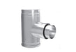 DuraVent Tee with Cap DuraVent - 3" & 4" Diameter Adapter Tee w/Clean-Out Tee Cap
