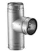 DuraVent Tee with Cap DuraVent - PelletVent 3" & 4" Inner Diameter Single Tee w/Clean-out Tee Cap - 3PVL-TR