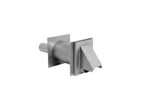DuraVent Wall Thimble DuraVent 3" - 5"  Dia  Wall Thimble Term  with Damper