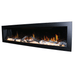 Litedeer Electric Fireplace Litedeer Latitude II 68" Smart Wall Mounted Electric Fireplace with App - ZEF68X,Black ZEF68X