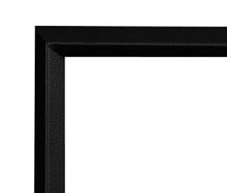 Monessen Hearth Trim Kit Monessen Hearth - Satin Black Inside Fit Trim Kit--Conceals unfinished edged created by some facing materials around the opening of the fireplace - AVFL60TKI-B AVFL60TKI-B