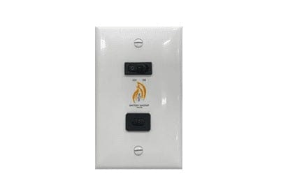 Outdoor Lifestyle Accessories Outdoor Lifestyle - Battery backup wall switch kit for units with IFT control systems. Includes: On/Off Wall Switch, USB-C Port, Battery Backup, Cover Plate, 12’ Wire Harness - BATTERY-WSK BATTERY-WSK