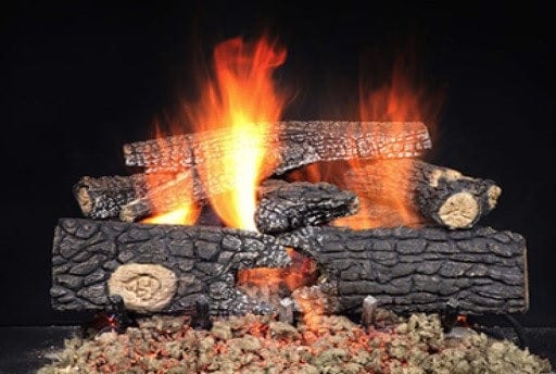 Outdoor Lifestyle Log Set Outdoor Lifestyle - 18" Fireside Realwood refractory cement log set (order hearth kit separately) - FRW118 FRW118