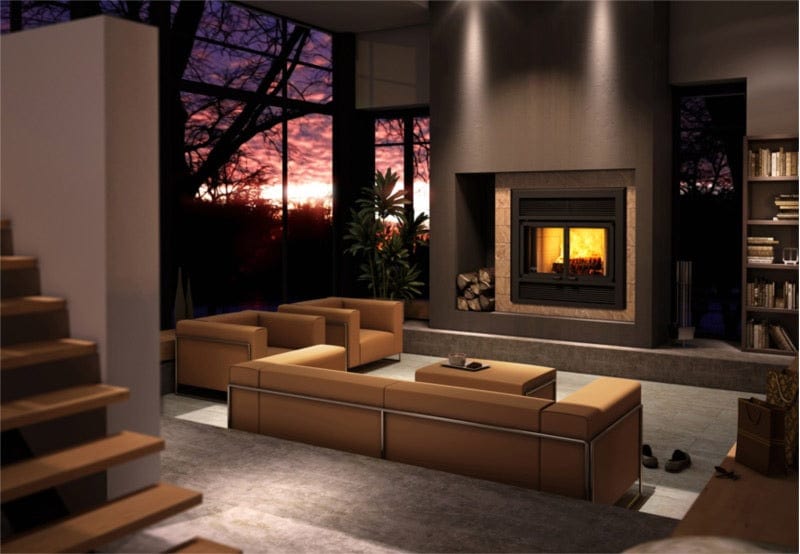 Ventis Wood Fireplace Ventis - (DS) VB00004 - Ventis ME150 ZC Wood Fireplace - Unit VB00004