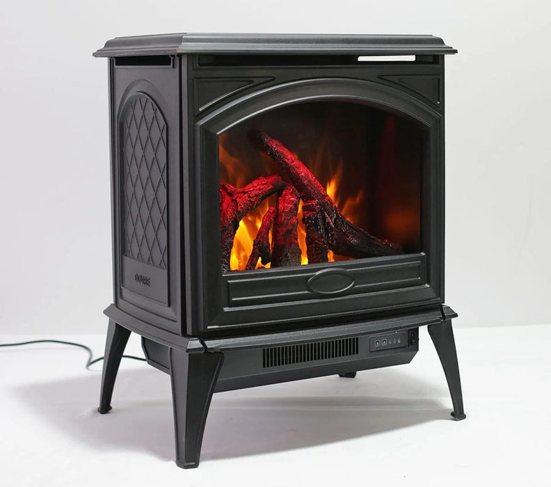 Amantii Electric Fireplace Amantii Lynwood - Freestanding Electric Stove Featuring a Cast Iron Frame - 50/70 cm