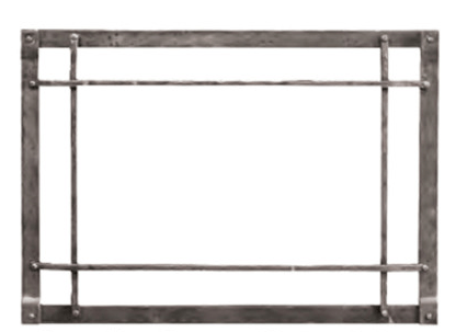 American Hearth Inset American Hearth - Forged Iron Inset, Rectangle, Oil-Rubbed Bronze - DFF30CBZT DFF30CBZT