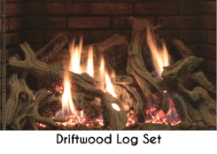 American Hearth Log set American Hearth - Log Set, Ceramic Fiber, Driftwood - LS36DINF LS36DINF