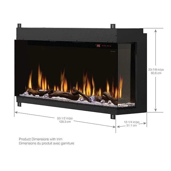 Dimplex Electric Fireplace 50" Dimplex - IgniteXL® Bold Built-in Linear Electric Fireplace X-XLF5017-XD