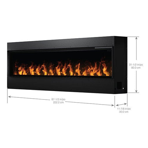 Dimplex Electric Fireplace Dimplex - 86" Opti-myst Linear Electric Fireplace - X-136809 X-136809