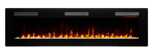 Dimplex Electric Fireplace Dimplex - Sierra 72" Wall-mounted / Built-In Linear Electric Fireplace X-SIL72 Sierra 72" Wall-mounted/Built-In Linear Fireplace | FireplacesUSA.com