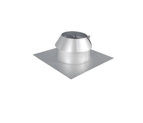 DuraVent Roof Flashing DuraVent - DuraTech Premium 6" - 8" Flat Roof Flashing includes spacer and Collar