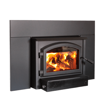 Empire Stove Wood Burning Insert Empire Stove - Archway 1700, Wood Burning Insert with Blower, 1.9 cu.ft., Metallic Black - WB17IN WB17IN