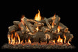 Grand Canyon Gas Logs Gas Logs AZ Weathered Oak Indoor/Outdoor Vented Gas Logs By Grand Canyon Gas Logs