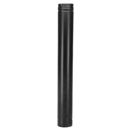 Majestic 3" Pellet Vent Pro Components Majestic - 6" Straight Length Pipe (black)-DV-3PVP-06B DV-3PVP-06B