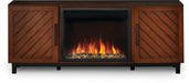 Napoleon Electric Fireplace TV Stand Napoleon Essential™ Series - The Bella Electric Mantel Package Electric Fireplace NEFP26-3120WN