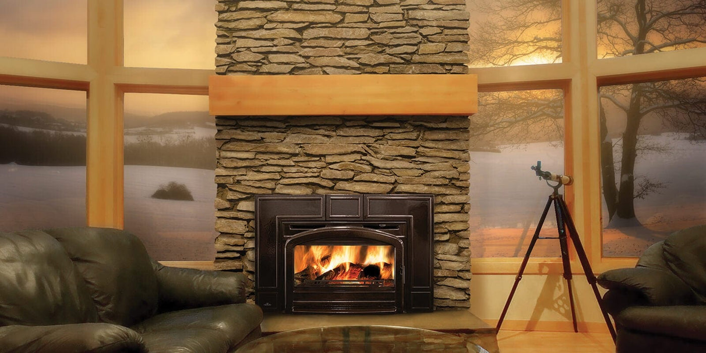 Napoleon Wood Fireplace Insert Napoleon Oakdale™ Series EPI3TN Wood Fireplace Insert Majolica Brown EPI3TN-1