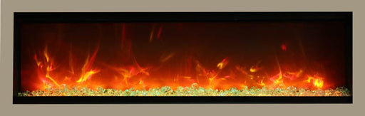 Remii Electric Fireplace Surround Remii - WallMount-74-SURR-GREY WM-74-SURR-GREY Remii WM-74-SURR-GREY | FirePitsUSA.com