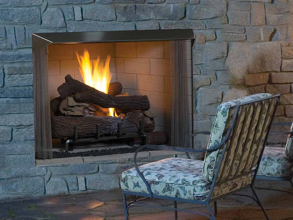 Superior Vent-Free Firebox Superior - VRE4542 42" Fireplace, White Herringbone Refractory Panels - VRE4542WH VRE4542WH