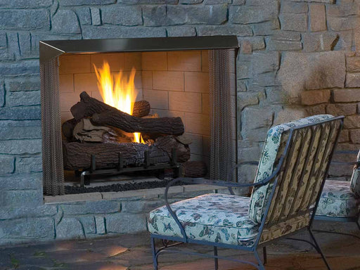 Superior Vent-Free Firebox Superior - VRE4550 50" Fireplace, White Stacked Refractory Panels - VRE4550WS VRE4550WS