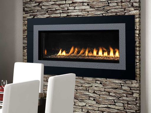 Superior Vent-Free Fireplace Superior - VRL4543 43" Elec, with Lights, Glass Pebbles - VRL4543ZEN