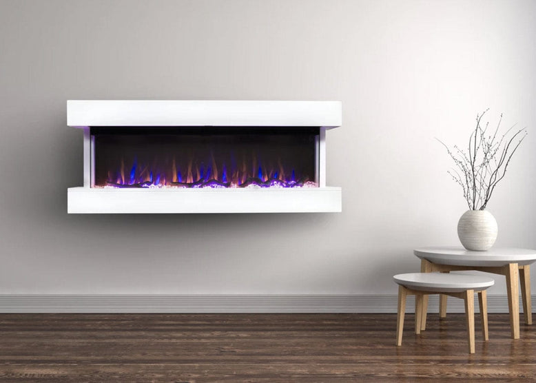 Touchstone Electric Fireplace Chesmont White 50