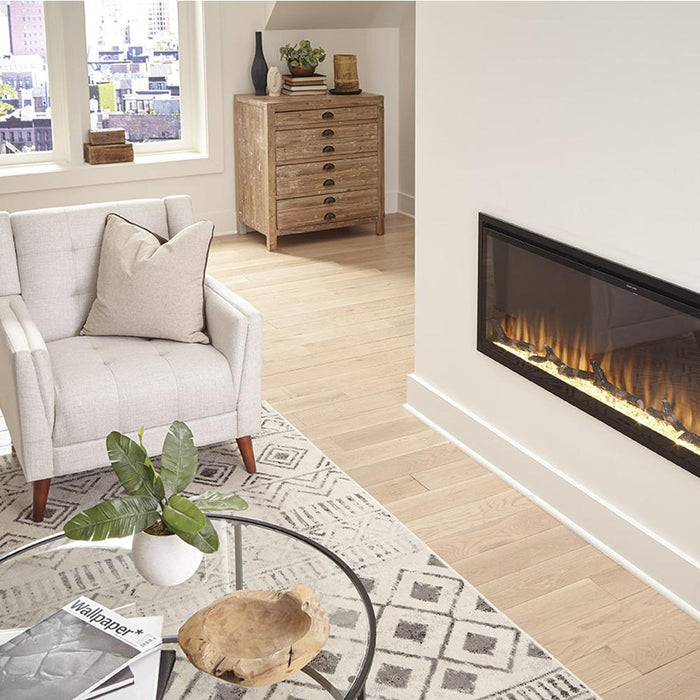 Touchstone Electric Fireplace Sideline Elite Smart 100" WiFi-Enabled Recessed Touchstone Electric Fireplace (Alexa/Google Compatible) 80044