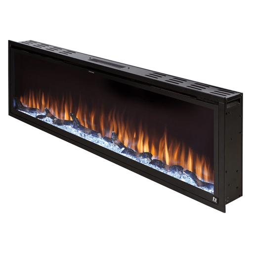 Touchstone Electric Fireplace Sideline Elite Smart 60" WiFi-Enabled Recessed Touchstone Electric Fireplace (Alexa/Google Compatible) 80037