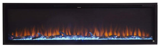 Touchstone Electric Fireplace Sideline Elite Smart 72" WiFi-Enabled Recessed Touchstone Electric Fireplace (Alexa/Google Compatible) 80038