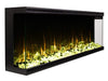 Touchstone Electric Fireplace Sideline Infinity 3 Sided 60" WiFi Enabled Recessed Touchstone Electric Fireplace 80046 (Alexa/Google Compatible) 80046