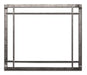White Mountain Hearth Front and Inset Empire White Mountain Hearth Forged Iron Inset, Rectangle, Black - DFF40CBL DFF40CBL