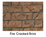 White Mountain Hearth Liner Empire White Mountain Hearth Liner, Cracked Red Fire Brick - DVP40PSFB DVP40PSFB
